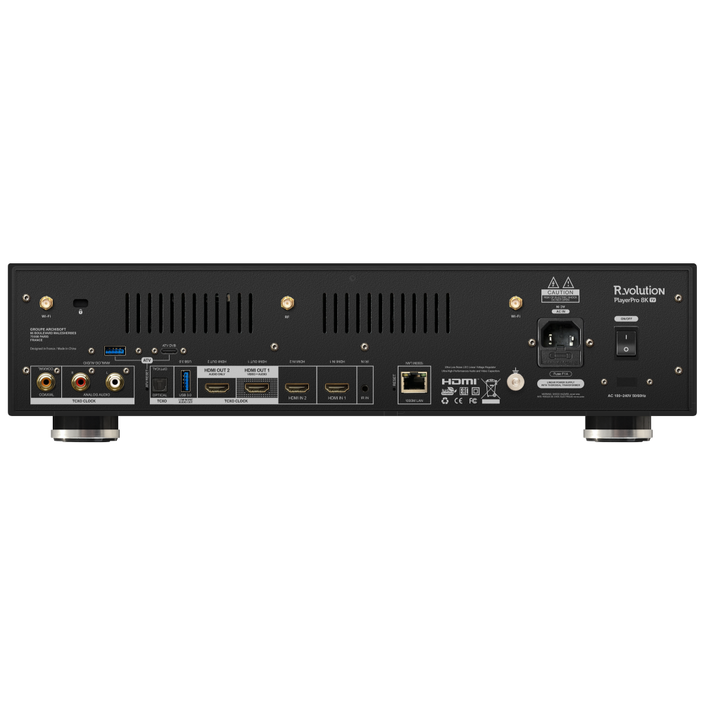 R_VOLUTION PLAYER PRO 8K TV