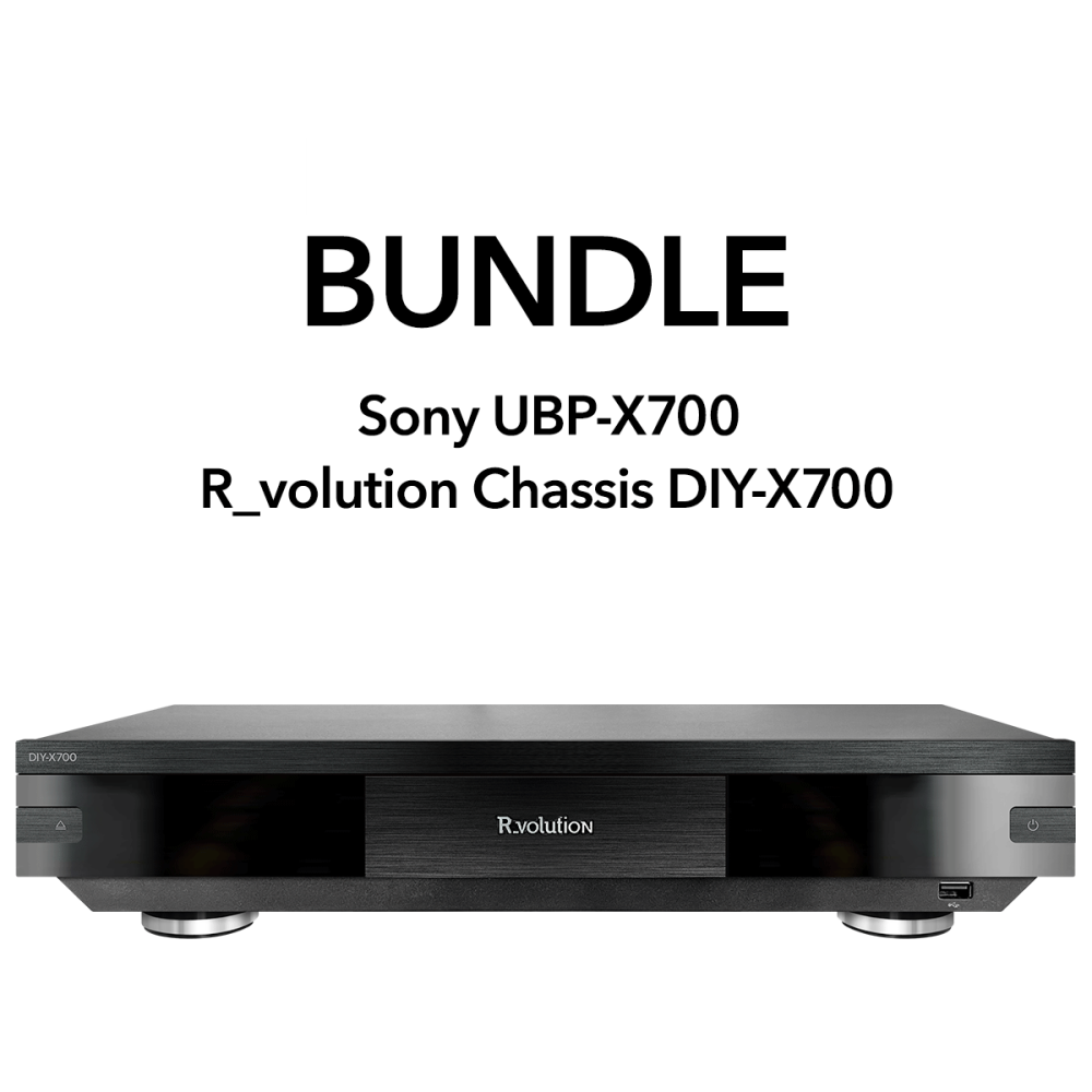 R_VOLUTION CHASSIS DIY-700 + SONY LECTEUR BLURAY UHD UBP-X700K
