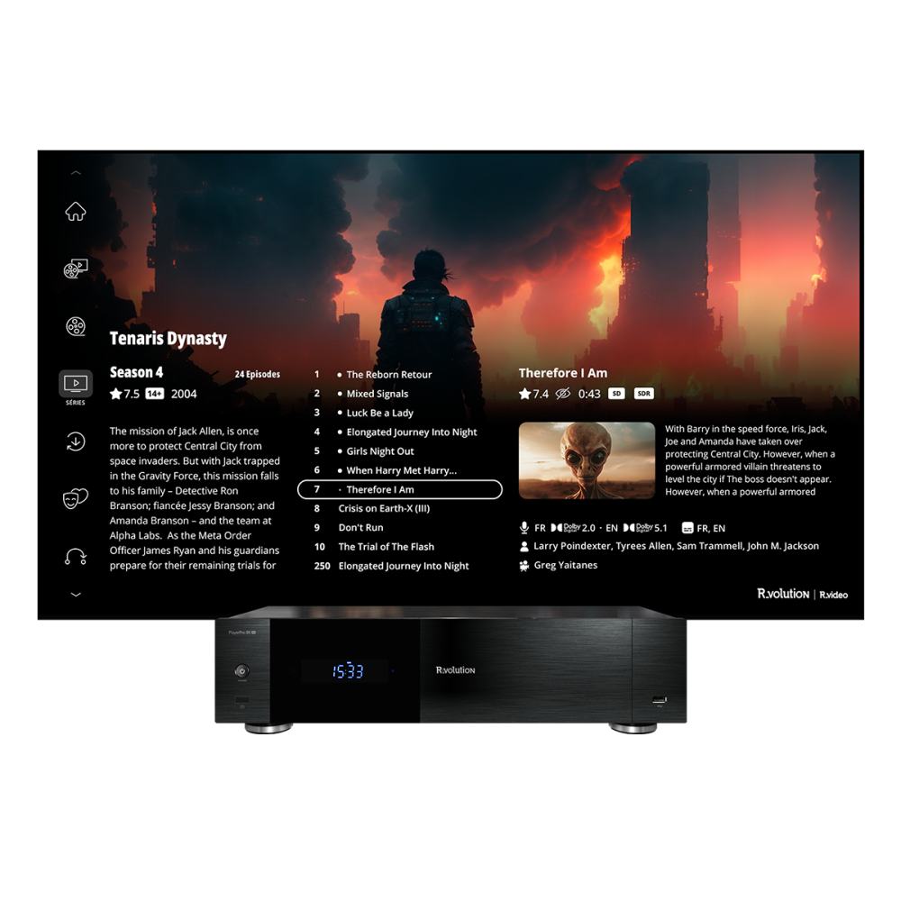 R_VOLUTION PLAYER PRO 8K TV RECONDITIONNÉ